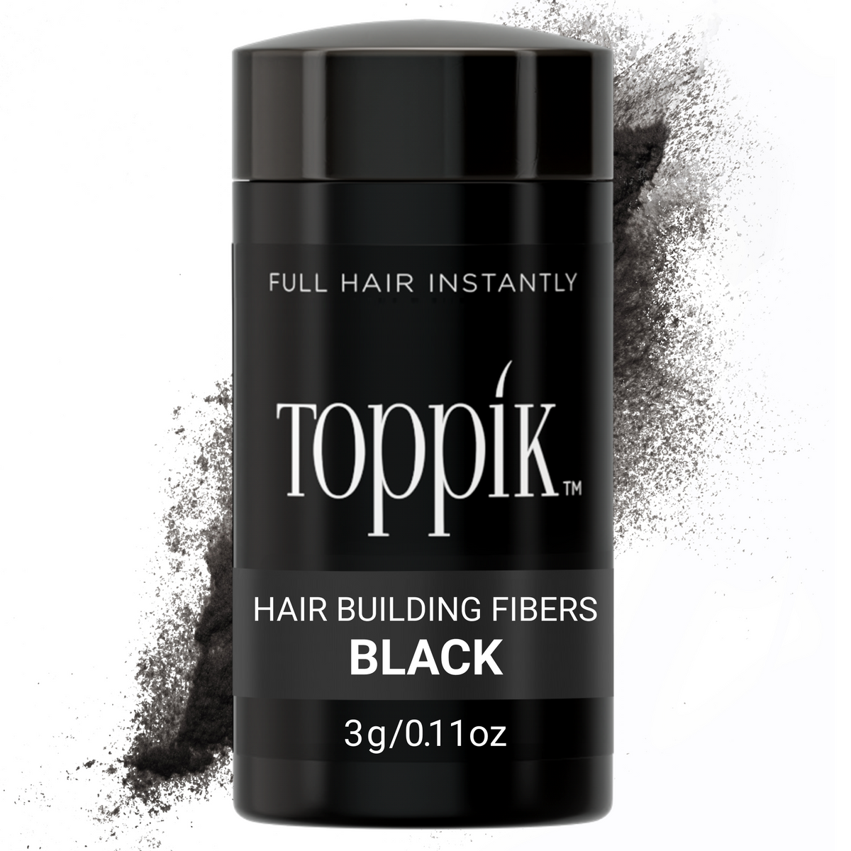 Black Hair Building Fibres