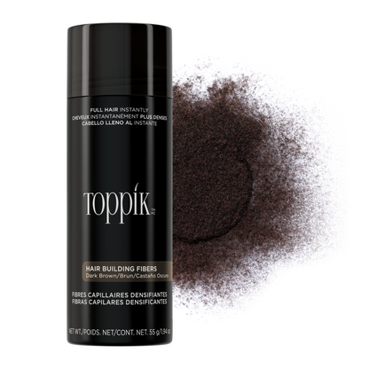 Dark Brown Hair Building Fibres