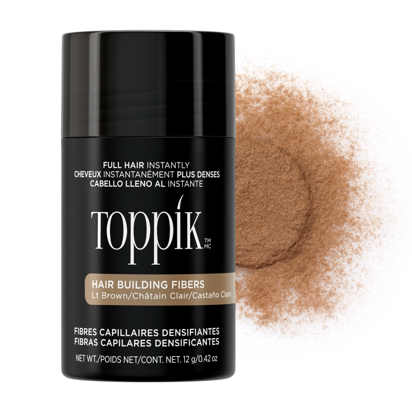 Light Brown Hair Building Fibres