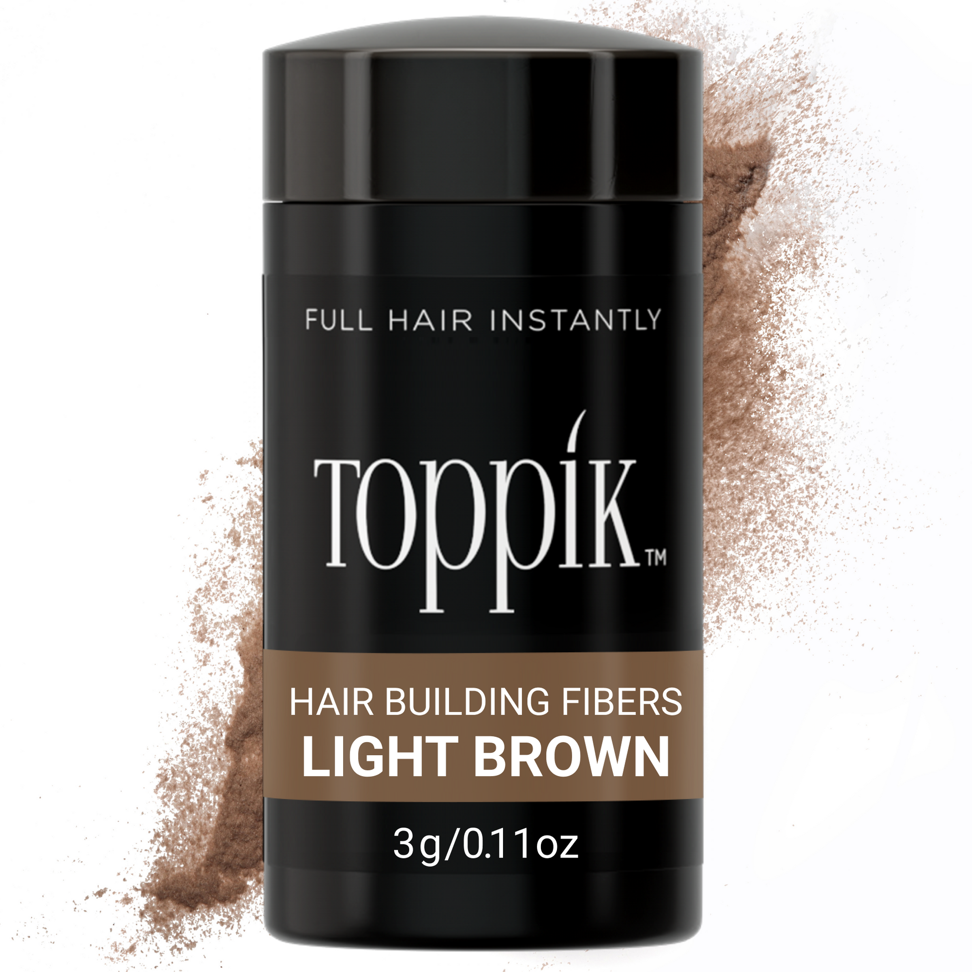 Light Brown Hair Building Fibres