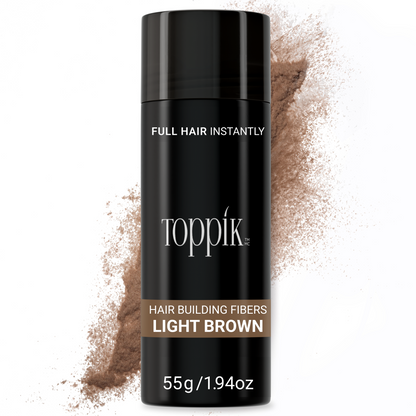 Light Brown Hair Building Fibres