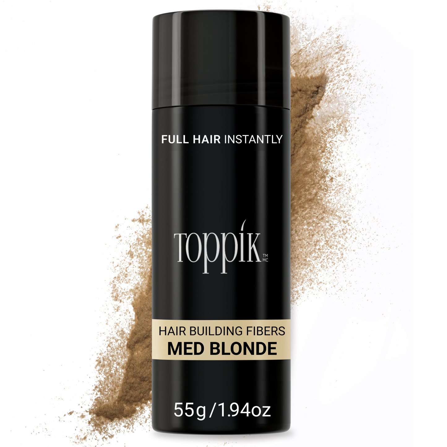Medium Blonde Hair Building Fibers