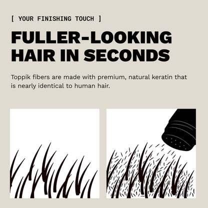 Light Brown Hair Building Fibres