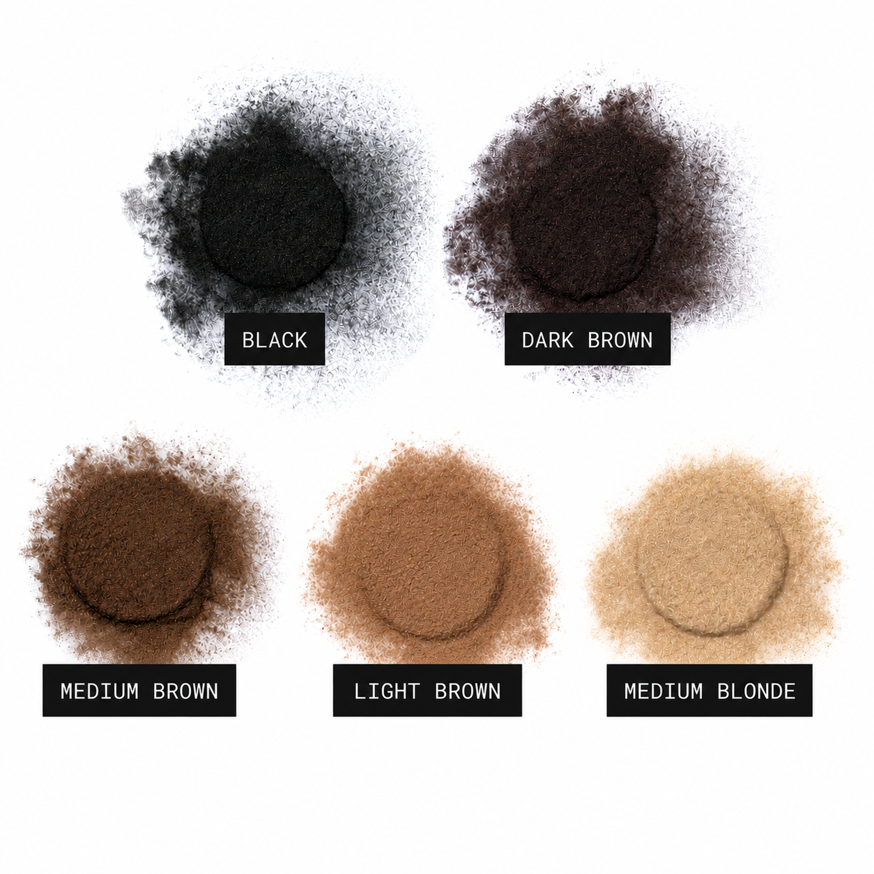 Light Brown Hair Building Fibres